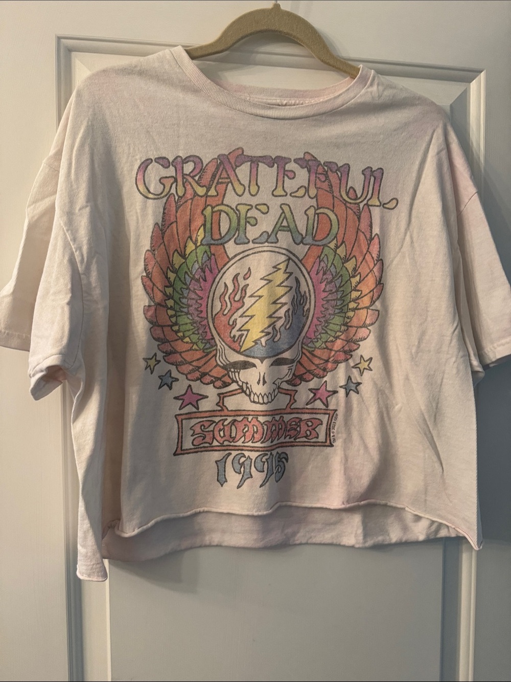 Junk Food Clothing Light Pink Grateful Dead Graphic Tee